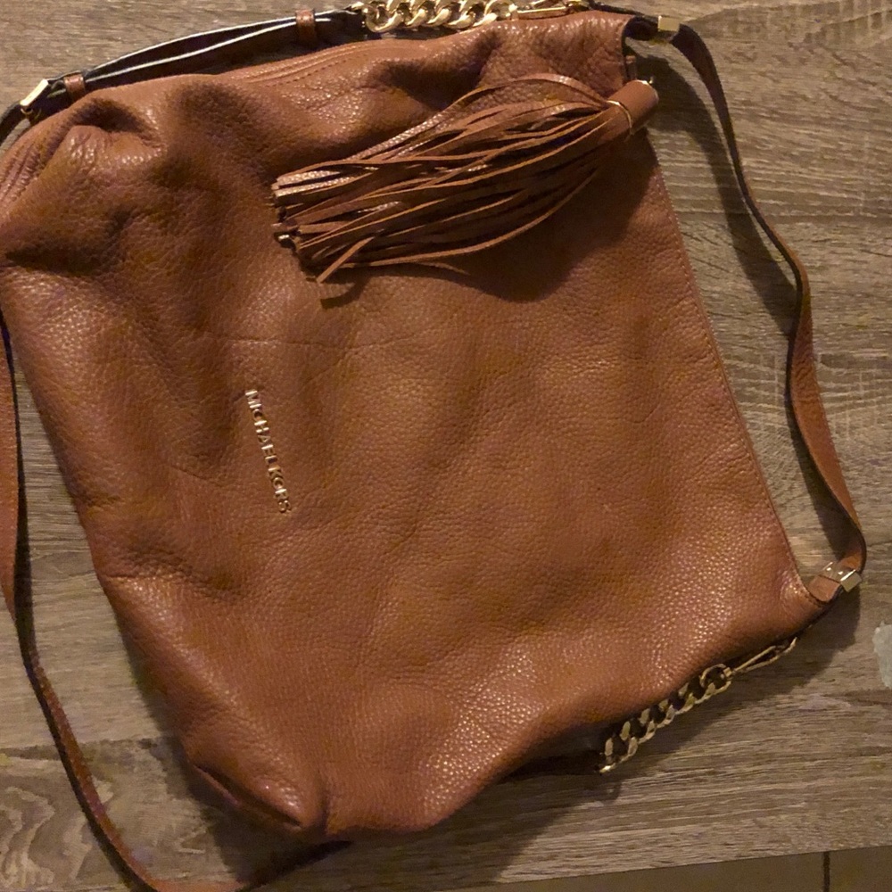 Micheal Kors Camel Hobo Bag